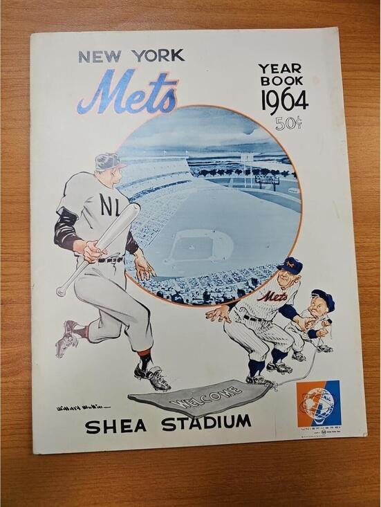 Other - 1964 New York Mets Yearbook- First Edition Shea Stadium EXCELLENT CONDITION